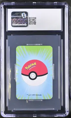 Pokemon Sandslash 3 of Diamonds 1999 Mini Green Deck Playing Cards CGC 10 - Image 2