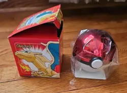 23K Gold Plated CHARIZARD Trading Card 1999 Burger King Pokemon Ball NEW SEALED - Image 1