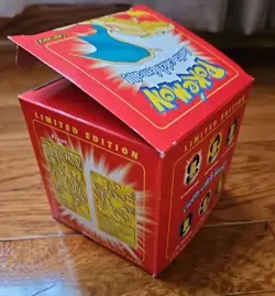 23K Gold Plated CHARIZARD Trading Card 1999 Burger King Pokemon Ball NEW SEALED - Image 5
