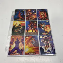 Vintage 1994 Marvel Fleer Masterpieces Trading Card Bundle (Set Of 54) - Image 4