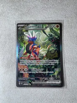 Pokemon Koraidon EX Scarlet Violet Holo Card 247/198 NM - Image 1