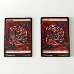 MTG Mountain Land Lot x8 Basic Lands Alternate Art Red Mana Base - Image 5