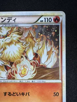 Arcanine 014/070 Holo 1st Edition HeartGold Collection Pokemon Japanese G081 - Image 3