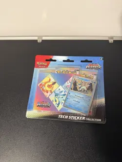 Pokemon Prismatic Evolutions Tech Sticker Collection - Glaceon New & Sealed - Image 1