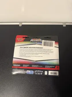 Pokemon Prismatic Evolutions Tech Sticker Collection - Glaceon New & Sealed - Image 2
