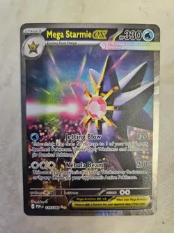 Mega Starmie EX 118/088 Special Illustration Rare SIR Perfect Order Pokemon - Image 1