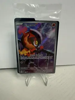 Charcadet 022 ETB Black Star Promo - Pokemon TCG Phantasmal Flames - NM+/SEALED - Image 1