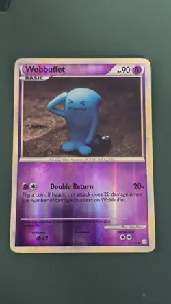 Wobbuffet 14/123 Reverse Holo Pokemon HeartGold SoulSilver - Image 1