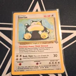 Pokemon Snorlax 11/64 Jungle Holo Rare Unlimited Basic 90 HP 1999 WotC - Image 3