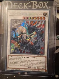 Yugioh! Ecclesia and the Dark Dragon - BPRO-EN041 - Secret Rare - 1st Edition - Image 1