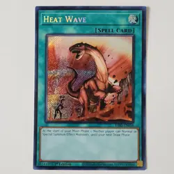Heat Wave - RA03-EN058 - NM - Secret Rare - 1st ed - Yugioh - Image 1