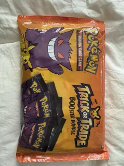 Nintendo Pokemon TCG BOOster Trick Or Trade Trading Card Game - 120 Cards 820650850783 - Image 1