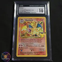 Charizard CELEBRATIONS CLASSIC COLLECTION 4/102 (CGC 10 GEM MINT) Pokemon Cards - Image 1