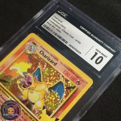 Charizard CELEBRATIONS CLASSIC COLLECTION 4/102 (CGC 10 GEM MINT) Pokemon Cards - Image 3