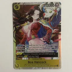 Boa Hancock OP14-112 SR The Azure Sea's Seven Foil One Piece Card Game NM Single - Image 1