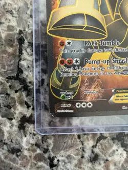 Terrakion EX (121 Full Art) 121/124 Dragons Exalted Holo Pokemon Card - Image 2