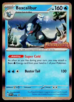 Baxcalibur 019 SV: Scarlet & Violet Promo Cards Promo - Image 1