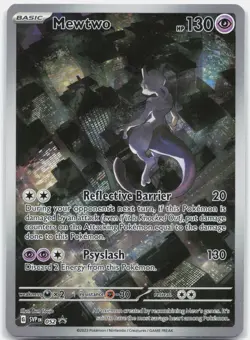 Mewtwo Promo SV: Scarlet & Violet Promo Cards SVP Psychic Holo 052 2023 LP - Image 1