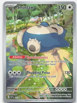 Snorlax Promo SV: Scarlet & Violet Promo Cards SVP Colorless Holo 051 2023 NM - Image 1