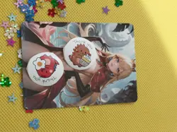 Princess Peach GODDESS Holo sexy Waifu Beauty Anime Card - Image 1