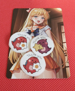 Minako Aino Sailor Venus Anime Waifu Girl Holo Card - Image 1