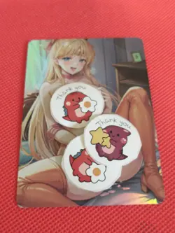 Minako Aino Sailor Venus Anime Waifu Girl Holo Card - Image 2