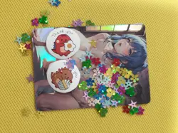 Azur Lane St Louis Goddess Anime Waifu ACG Holo Card - Image 1