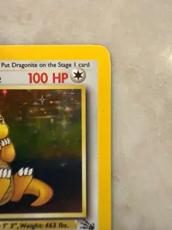 Dragonite 4/62 Fossil Holo 1st Edition WOTC 1999 Pokemon Card - Image 3