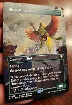 Birds of Paradise - Bloomburrow Commander (81) - Borderless - *Regular* - MTG - Image 3