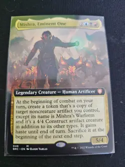 MTG - Mishra, Eminent One Ext Art - Brothers War Commander #048 - Image 1