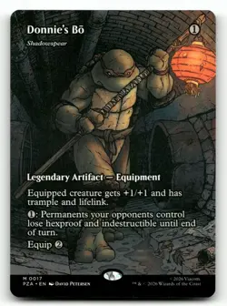 Donnie's Bo - Shadowspear (Borderless) #17 Teenage Mutant Ninja Turtles - Image 1