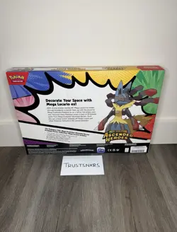 Pokemon TCG Ascended Heroes - Premium Poster Collection: Mega Lucario ✅SEALED✅ - Image 2