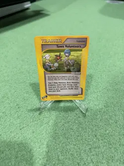 Town Volunteers - 136/147 Aquapolis - Pokemon TCG - 2003 - Image 1