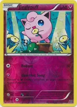 Jigglypuff - 87/146 - Common - Reverse Holo LP, English Pokemon XY Base Set - Image 1