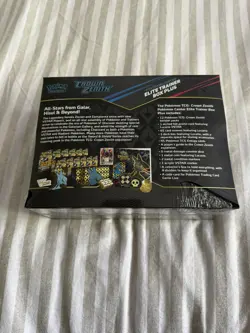 Crown Zenith Pokemon Center Elite Trainer Box ETB - Factory Sealed Slight Tear - Image 2