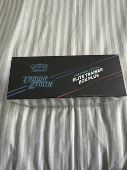 Crown Zenith Pokemon Center Elite Trainer Box ETB - Factory Sealed Slight Tear - Image 5