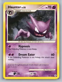 Haunter Diamond and Pearl #50/130 Uncommon Pokemon Card - Image 1