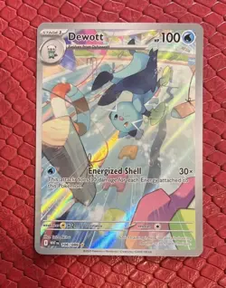 Pokemon TCG Dewott 106/086 Illustration Rare White Flare English NM - Image 1