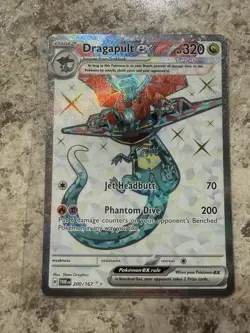 Dragapult EX 200/167 Ultra Rare Holo Pokemon TCG Twilight Masquerade - Image 1
