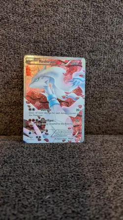 Pokemon Reshiram (Full Art) RC22/RC25 Legendary Treasures Radiant HP 130 Flare - Image 3