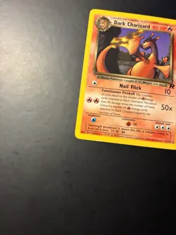 Dark Charizard 21/82 Team Rocket Unlimited Rare Pokemon TCG - Image 4