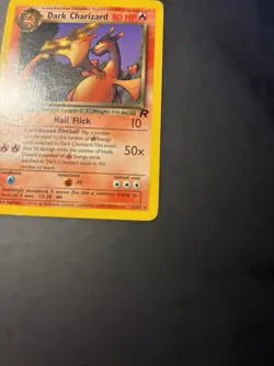 Dark Charizard 21/82 Team Rocket Unlimited Rare Pokemon TCG - Image 5