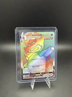 Pokemon TCG Galarian Slowking VMAX 207/198 Chilling Reign Rainbow - Image 1