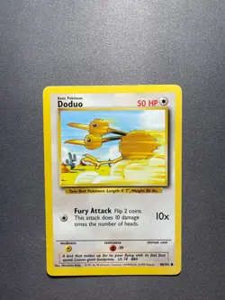 Pokemon TCG Doduo Base 48/102 Regular 1999-2000 Wizards Base Set - Image 3