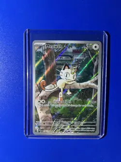 Meowth 106/094 Phantasmal Flames Pokemon NM - Image 4
