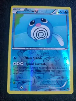 Pokemon POLIWAG 15/111 - XY Furious Fists Rev Holo - Image 1