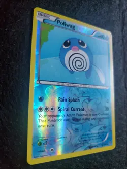 Pokemon POLIWAG 15/111 - XY Furious Fists Rev Holo - Image 2