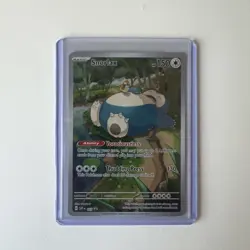 Pokemon 151 Snorlax SVP 051 Black Star ETB Promo Full Art Holo-UNSEALED NM/Mint✅ - Image 1