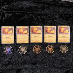 Pikachu 051 /162 Stamped 2026 Pokemon Day 30th Anniversary Promo TCG W/Coin X5! - Image 3