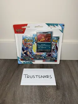 Pokemon TCG Scarlet & Violet - Journey Together - 3 Pack Blister ✅SEALED✅ - Image 1